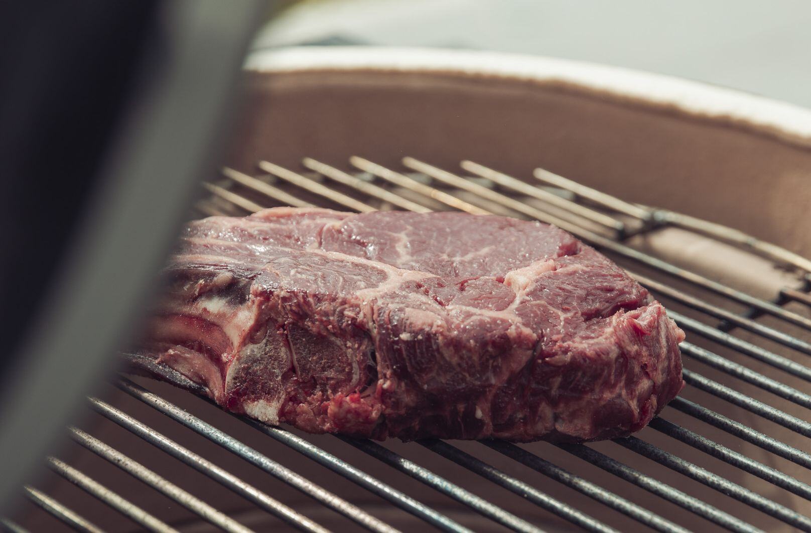 T-Bone Steak auf dem Kamado Grill mit Edelstahlrost